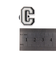 クロックス（crocs）ジビッツチャーム アルファベットC 10006996