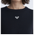 ロキシー（ROXY）ショート丈 ワンポイント OCEANO 半袖 リブTシャツ 24SURST242034BLK