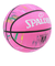 スポルディング（SPALDING）バスケットボール 6号球 マーブル ピンク ラバー 84-411Z