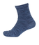 ふくらし ゆるピ丈 無地 クルー丈 5本指 ソックス 37781 NVY