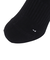 NNS ハーフ丈 ソックス 3FC06W BLK