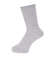 ふくらし ゆるピ丈 リブ クルー丈 ソックス 37752W GRY