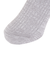 ふくらし ゆるピ丈 リブ クルー丈 ソックス 37752W GRY
