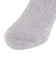 ふくらし ゆるピ丈 リブ クルー丈 ソックス 37752W GRY