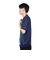 SPLR（SPLR）ストライプ ジップ ニット ポロシャツ 2412-18116-00200