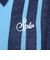 SPLR（SPLR）ストライプ ジップ ニット ポロシャツ 2412-18116-00200