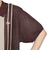 SPLR（SPLR）ストライプ ジップ ニット ポロシャツ 2412-18116-00260