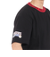 半袖 ジャガード リンガー 半袖Tシャツ TCRW6601-P76BLCK