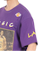 マジック・ジョンソン レイカーズ プレミアム プレイヤー 半袖Tシャツ TCRW6611-LALEJSPURP