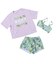 ロキシー（ROXY）ジュニア キッズ 水着 3点セット 半袖 ラッシュTシャツ付き MINI SIMPLY BOTANICAL 24SPTSW241102MN…