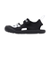 ニューバランス（new balance）ジュニアストラップサンダル CRSRv1 Sandal ブラック SYFCRSA1M 面ファスナー 日常履き 公園 水…