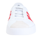 アディダス（adidas）スニーカー VLコート3.0 ホワイト レッド IF4464 カジュアル スポーツシューズ クッション性 タウン 町履き 登校 通学