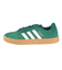 アディダス（adidas）スニーカー VL コート 3.0 ダークグリーン IH4790 カジュアル スポーツシューズ クッション性 タウン 町履き