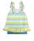 アーノルドパーマー（Arnold Palmer）水着 キッズ 女の子 ボーダー ワンピース 312201-24 YEL