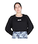 ハーレー（HURLEY）ファントム クロップ タイダイ ボックス ロング スリーブ Tシャツ WUT2421032-BLK