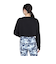 ハーレー（HURLEY）ファントム クロップ タイダイ ボックス ロング スリーブ Tシャツ WUT2421032-BLK
