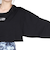 ハーレー（HURLEY）ファントム クロップ タイダイ ボックス ロング スリーブ Tシャツ WUT2421032-BLK
