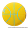 スポルディング（SPALDING）ミニボール スポンジ・ボブ スマイル ラバー 1号球 65-233J