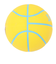 スポルディング（SPALDING）バスケットボール 6号球 スポンジ・ボブ スマイル ラバー 85-130J