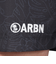エアボーン（ARBN）水着 海水パンツ アウトライン サーフ ショートパンツ 水陸両用 AB24SSM-APP0915BLK