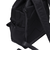 ダブルポケット バックパック リュックサック 312410103BLK