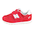 ニューバランス（new balance）ジュニア シューズ 373 レッド IZ373AR2W ジュニアスニーカー スポーツ 面ファスナー 軽量 耐久性 登園…