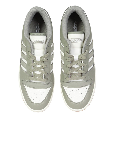 adidas スポーツシューズ ホワイト/ブラック アディダス（adidas）スニーカー ブレイクスタート シルバー