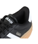 アディダス（adidas）スニーカー VLコートボールド ブラック ホワイト IH3081 スポーツシューズ 厚底 普段履き 登校 通学 スタイリッシュ