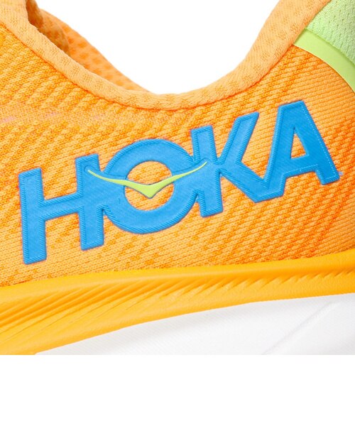 ホカ（HOKA）ランニングシューズ クリフトン9 ワイド オレンジ 1132210