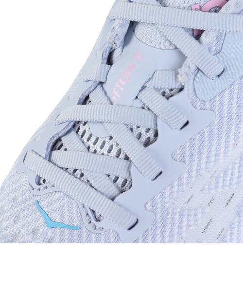 ホカ（HOKA）ランニングシューズ クリフトン9 ワイド グレー 1132211