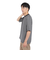ヘルスニット（Healthknit）ナローボーダー ワイド クルーネック 半袖Tシャツ 51033 BLK/NAT