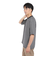 ヘルスニット（Healthknit）ナローボーダー ワイド クルーネック 半袖Tシャツ 51033 BLK/NAT