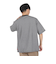 ヘルスニット（Healthknit）ナローボーダー ワイド クルーネック 半袖Tシャツ 51033 BLK/NAT