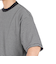 ヘルスニット（Healthknit）ナローボーダー ワイド クルーネック 半袖Tシャツ 51033 BLK/NAT