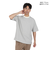 ヘルスニット（Healthknit）ナローボーダー ワイド クルーネック 半袖Tシャツ 51033 NAT/BLK