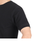 ヘルスニット（Healthknit）ベーシックワッフル ヘンリーネック 半袖Tシャツ 601S BLK