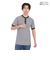 ヘルスニット（Healthknit）ベーシックワッフル ヘンリーネック 半袖Tシャツ ボーダー 601S BLK/OFF