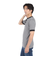 ヘルスニット（Healthknit）ベーシックワッフル ヘンリーネック 半袖Tシャツ ボーダー 601S BLK/OFF