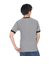 ヘルスニット（Healthknit）ベーシックワッフル ヘンリーネック 半袖Tシャツ ボーダー 601S BLK/OFF
