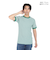 ヘルスニット（Healthknit）ベーシックワッフル クルーネック 半袖Tシャツ ボーダー 602S GRN/OFF