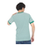 ヘルスニット（Healthknit）ベーシックワッフル クルーネック 半袖Tシャツ ボーダー 602S GRN/OFF