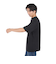ヘルスニット（Healthknit）USAコットン ヘンリーネック 半袖Tシャツ HR24S-M002 BLK