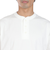 ヘルスニット（Healthknit）USAコットン ヘンリーネック 半袖Tシャツ HR24S-M002 WHT