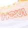 ホカ（HOKA）ランニングシューズ マッハ6 ホワイト オレンジ 1147790-WLR スニーカー トレーニングシューズ 部活 レース 軽量 反発性