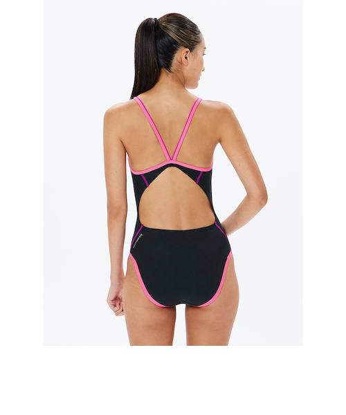 スピード（SPEEDO）競泳水着 レディース 水泳 ゼブラ スタック