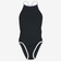 スピード（SPEEDO）競泳水着 レディース 水泳 ゼブラ スタック ターンズスーツ STW02410 KW
