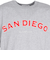 エスエーエス（S.A.S）裾リブプリント半袖Tシャツ SANDI SAS2345804-15 GRAY