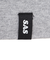 エスエーエス（S.A.S）裾リブプリント半袖Tシャツ SANDI SAS2345804-15 GRAY