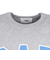 エスエーエス（S.A.S）裾リブプリント半袖Tシャツ CAL SAS2345805-15 GRAY
