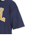 エスエーエス（S.A.S）裾リブプリント半袖Tシャツ CAL SAS2345805-79 NAVY